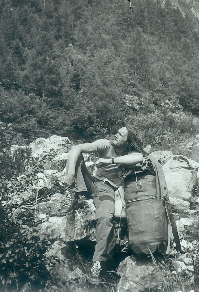 Mariusz Koras before a climb